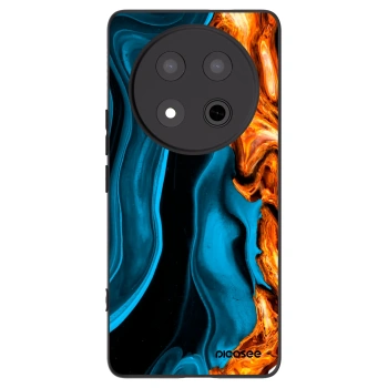 Picasee silikónový čierny obal pre Honor Magic7 Lite 5G - Gold blue