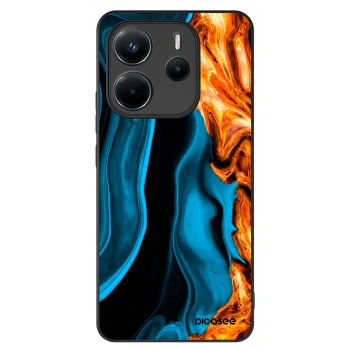 Picasee ULTIMATE CASE pro Xiaomi Redmi Note 14 4G - Gold blue