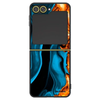 Obal pre Samsung Galaxy Z Flip5 5G - Gold blue