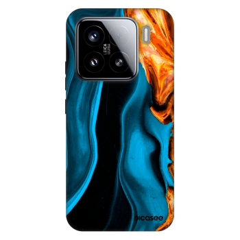 Obal pre Xiaomi 15 - Gold blue