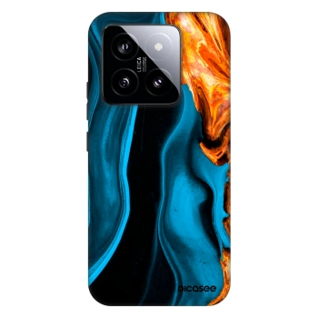 Obal pre Xiaomi 14 - Gold blue