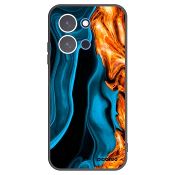 Picasee silikónový čierny obal pre Xiaomi Redmi 15C 4G - Gold blue