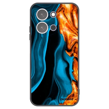 Picasee silikónový čierny obal pre Xiaomi Redmi 15C 5G - Gold blue