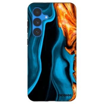 Obal pre Samsung Galaxy S25 FE 5G - Gold blue
