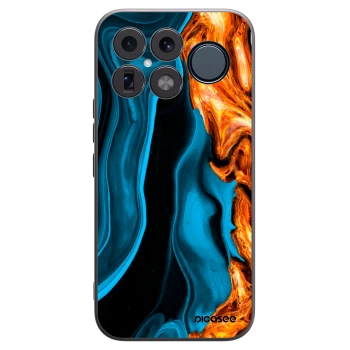 Picasee silikónový čierny obal pre Xiaomi Poco F8 Ultra - Gold blue