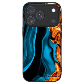 Picasee ULTIMATE CASE MagSafe pro Apple iPhone 18 Pro - Gold blue