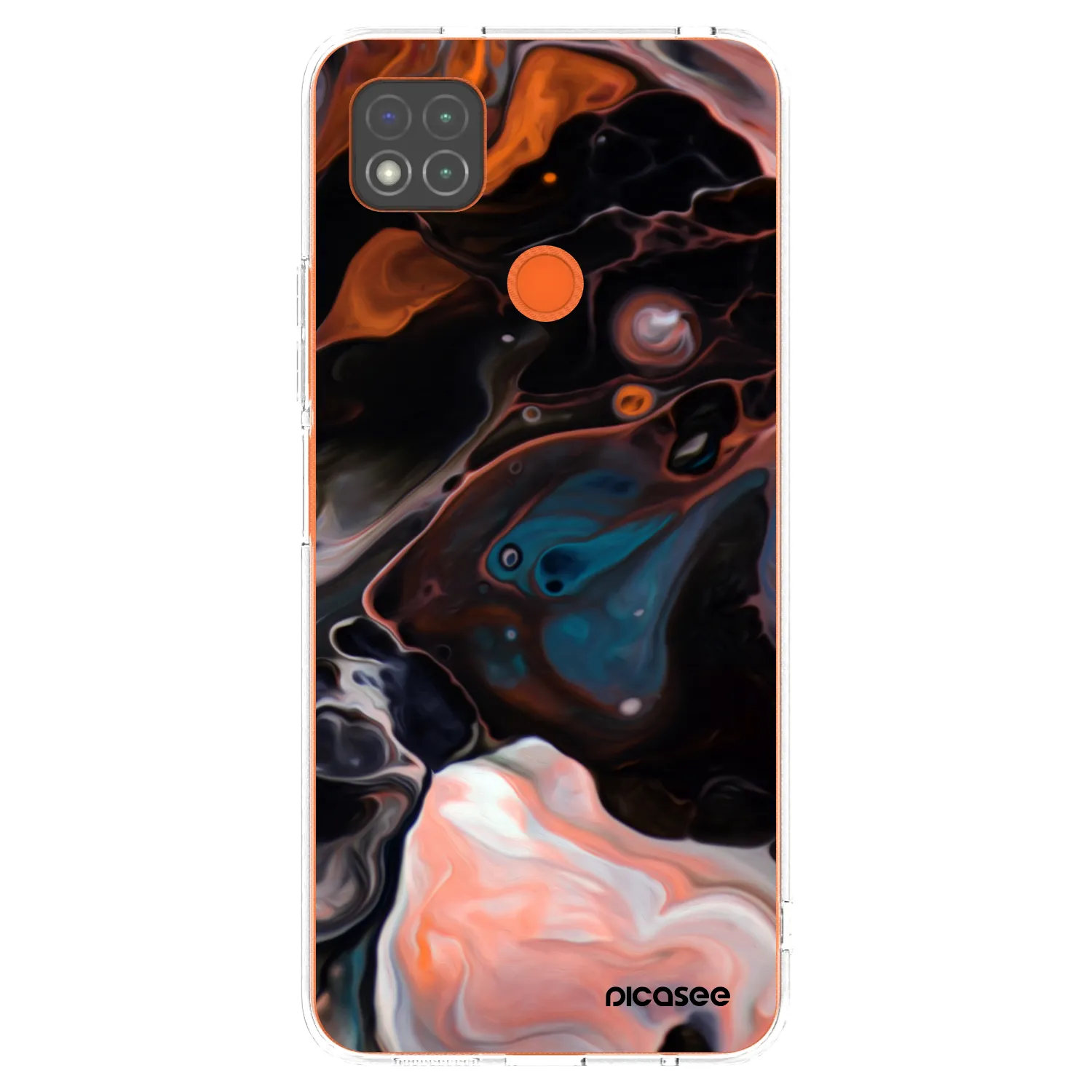 Picasee silikónový prehľadný obal pre Xiaomi Redmi 9C - Cream