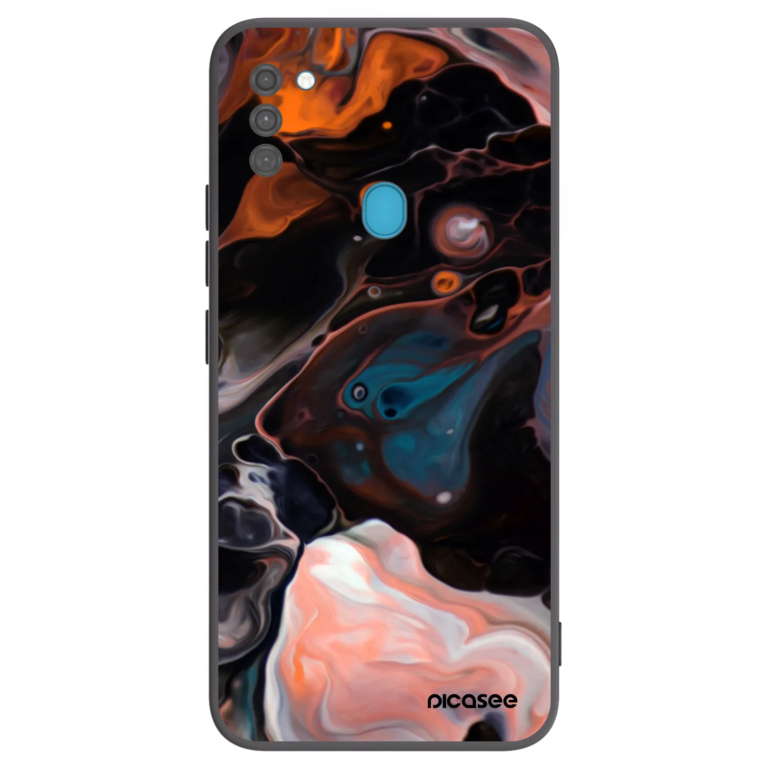 Picasee silikónový čierny obal pre Samsung Galaxy M11 - Cream