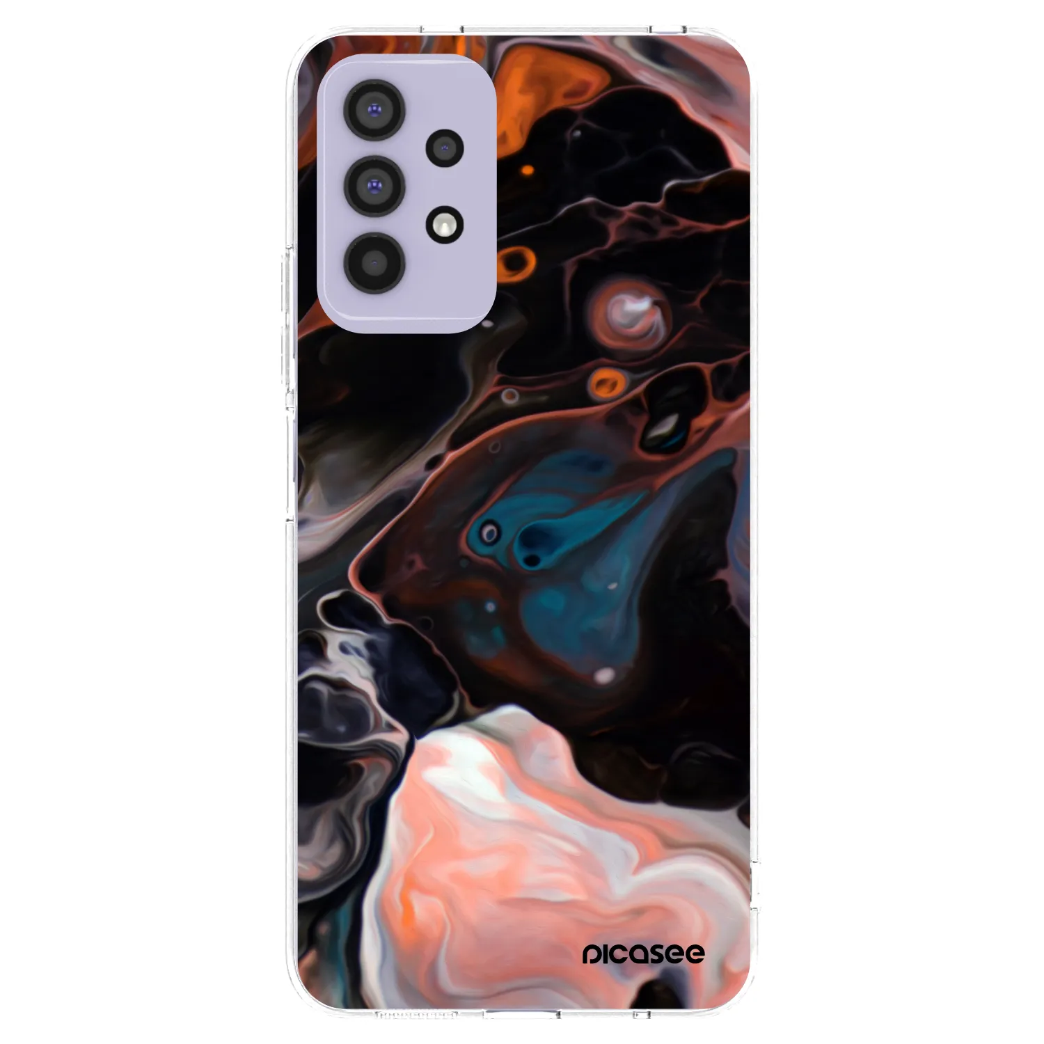 Picasee silikónový prehľadný obal pre Samsung Galaxy A32 4G SM-A325F - Cream