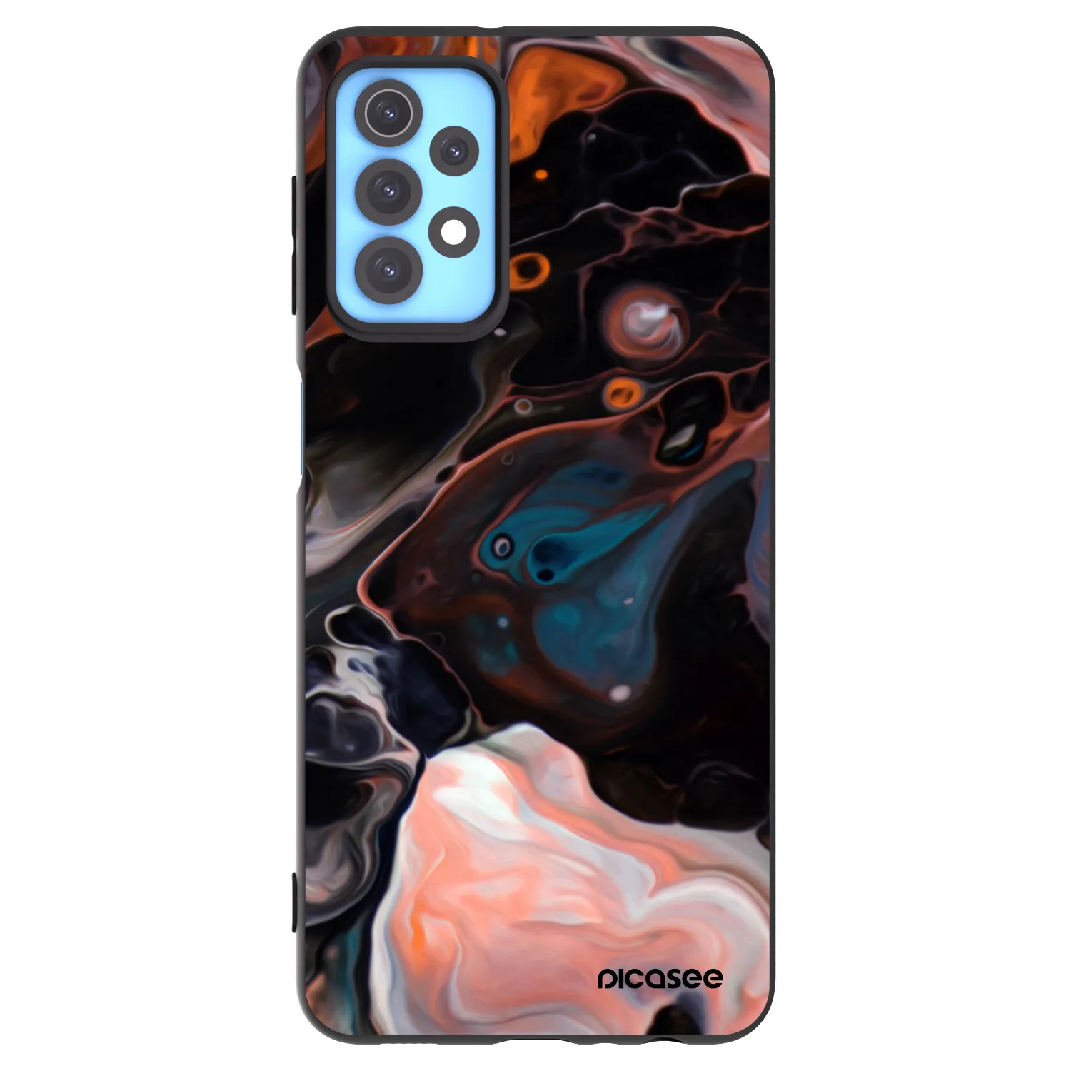 Picasee silikónový čierny obal pre Samsung Galaxy A32 4G SM-A325F - Cream