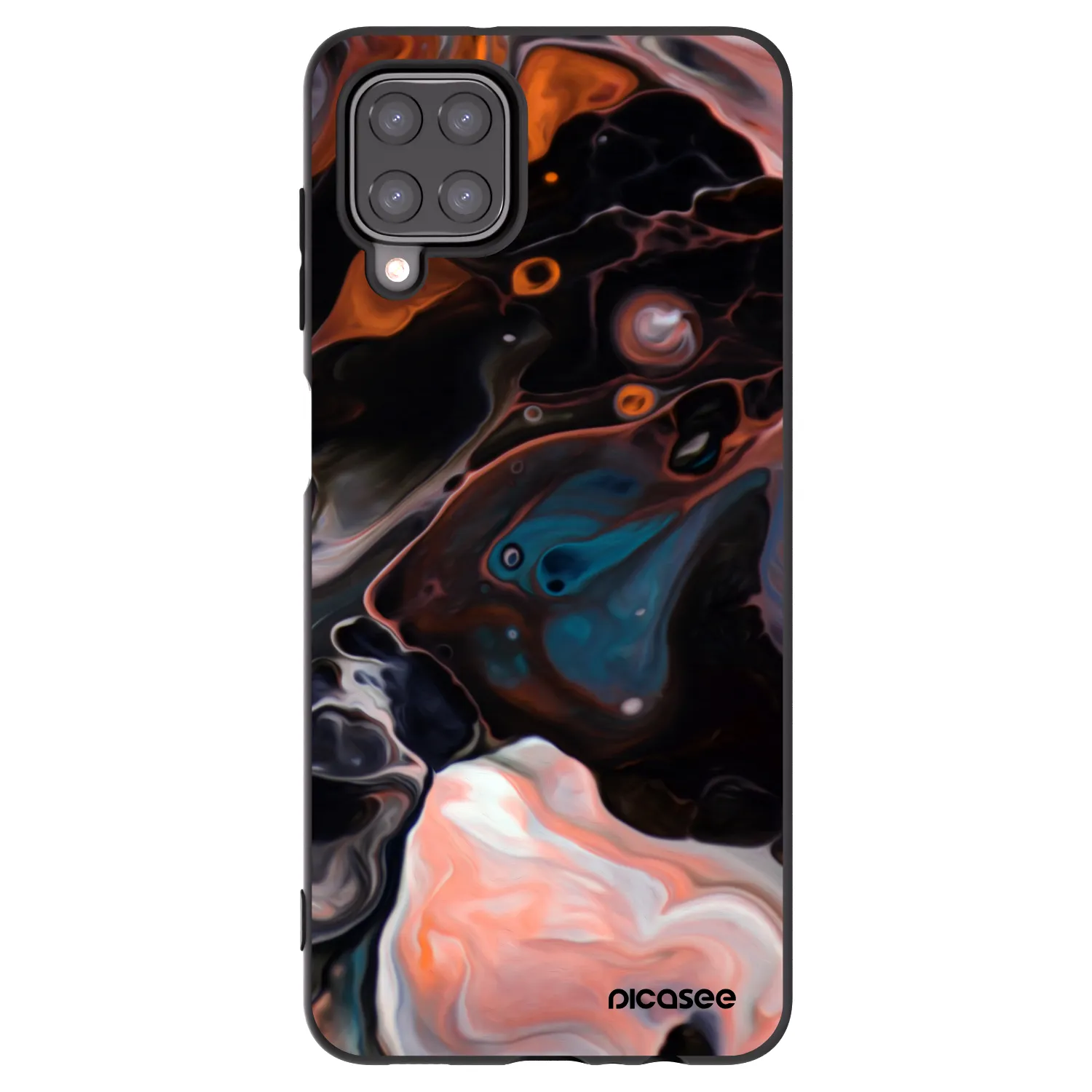Picasee silikónový čierny obal pre Samsung Galaxy M12 M127F - Cream