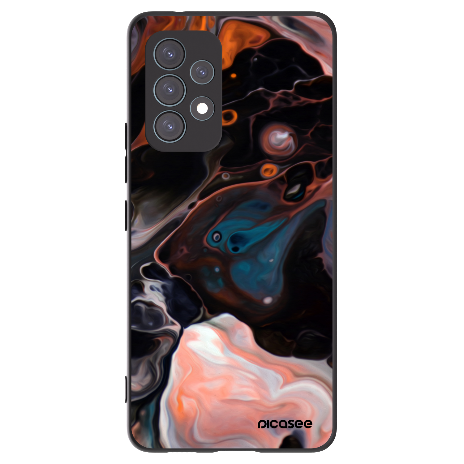 Picasee silikónový čierny obal pre Samsung Galaxy A53 5G A536 - Cream
