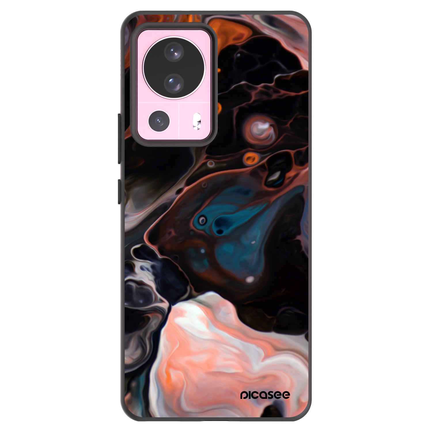 Picasee silikónový čierny obal pre Xiaomi 13 Lite - Cream