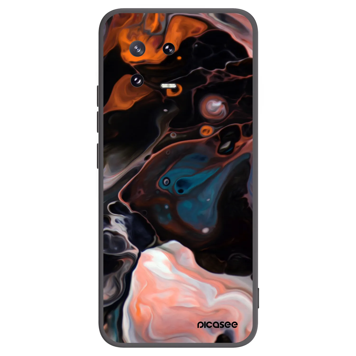 Picasee silikónový čierny obal pre Xiaomi 13 Pro - Cream