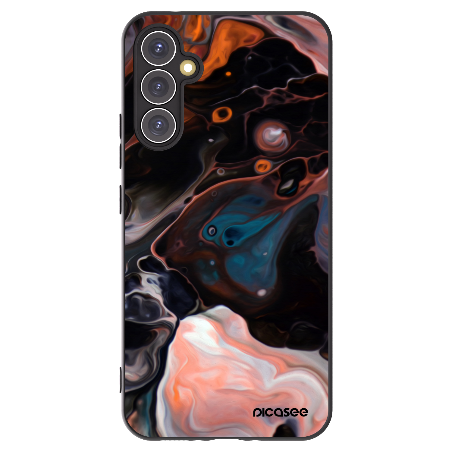 Picasee silikónový čierny obal pre Samsung Galaxy A34 5G A346B - Cream