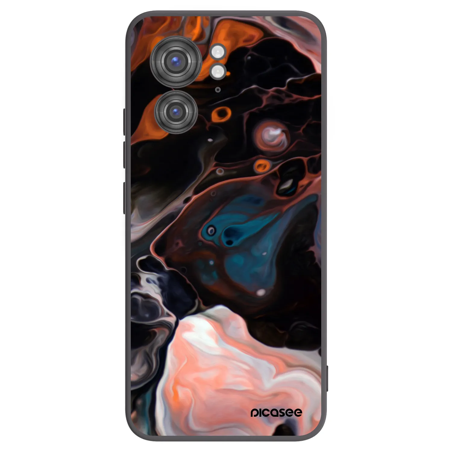 Picasee silikónový čierny obal pre Motorola Edge 40 - Cream