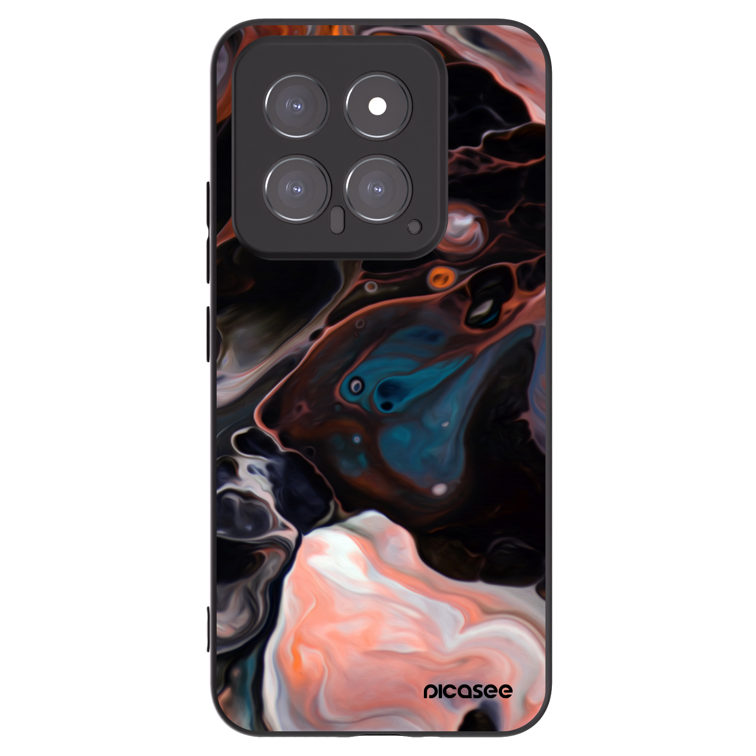 Picasee silikónový čierny obal pre Xiaomi 14 - Cream