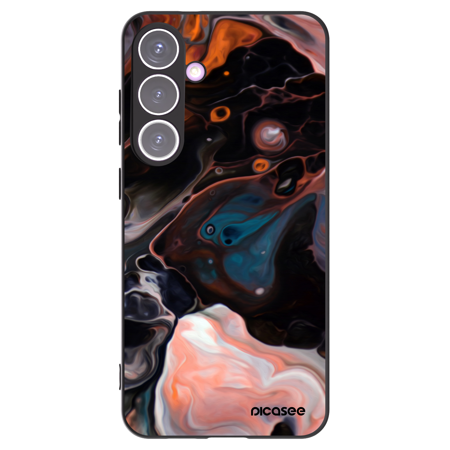 Picasee silikónový čierny obal pre Samsung Galaxy S24+ S926B 5G - Cream