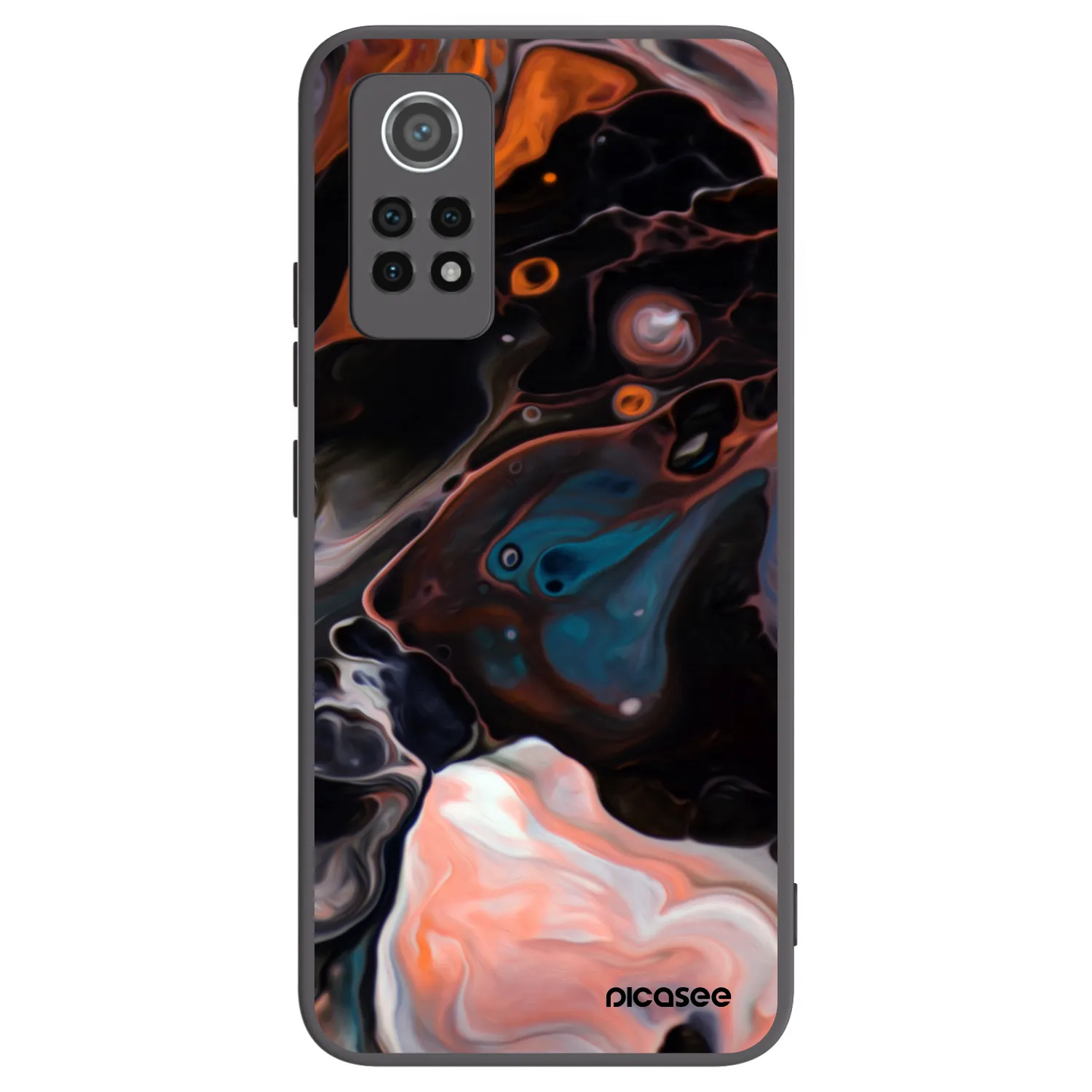 Picasee silikónový čierny obal pre Xiaomi Redmi Note 12 Pro 4G - Cream