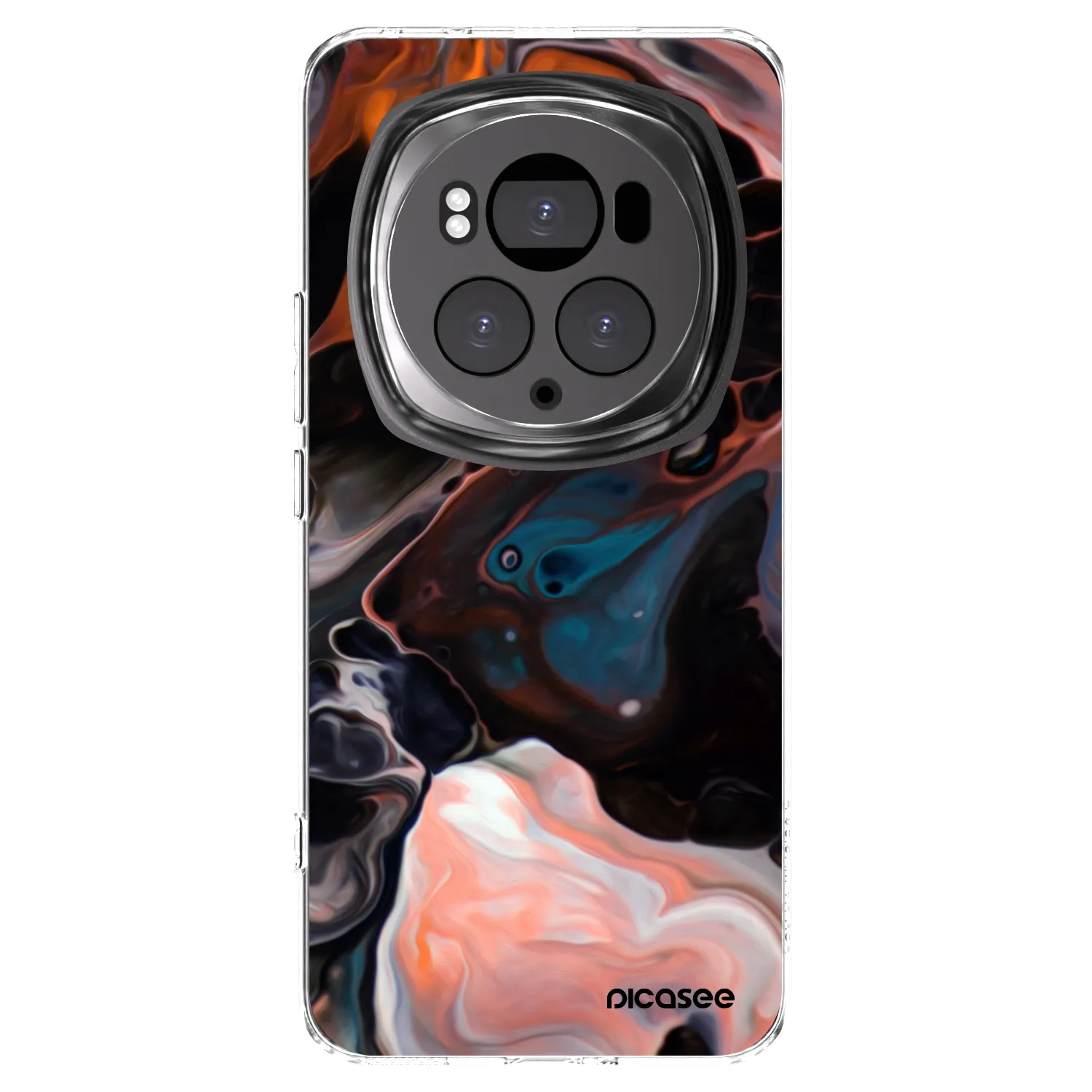 Picasee silikónový prehľadný obal pre Honor Magic6 Pro - Cream