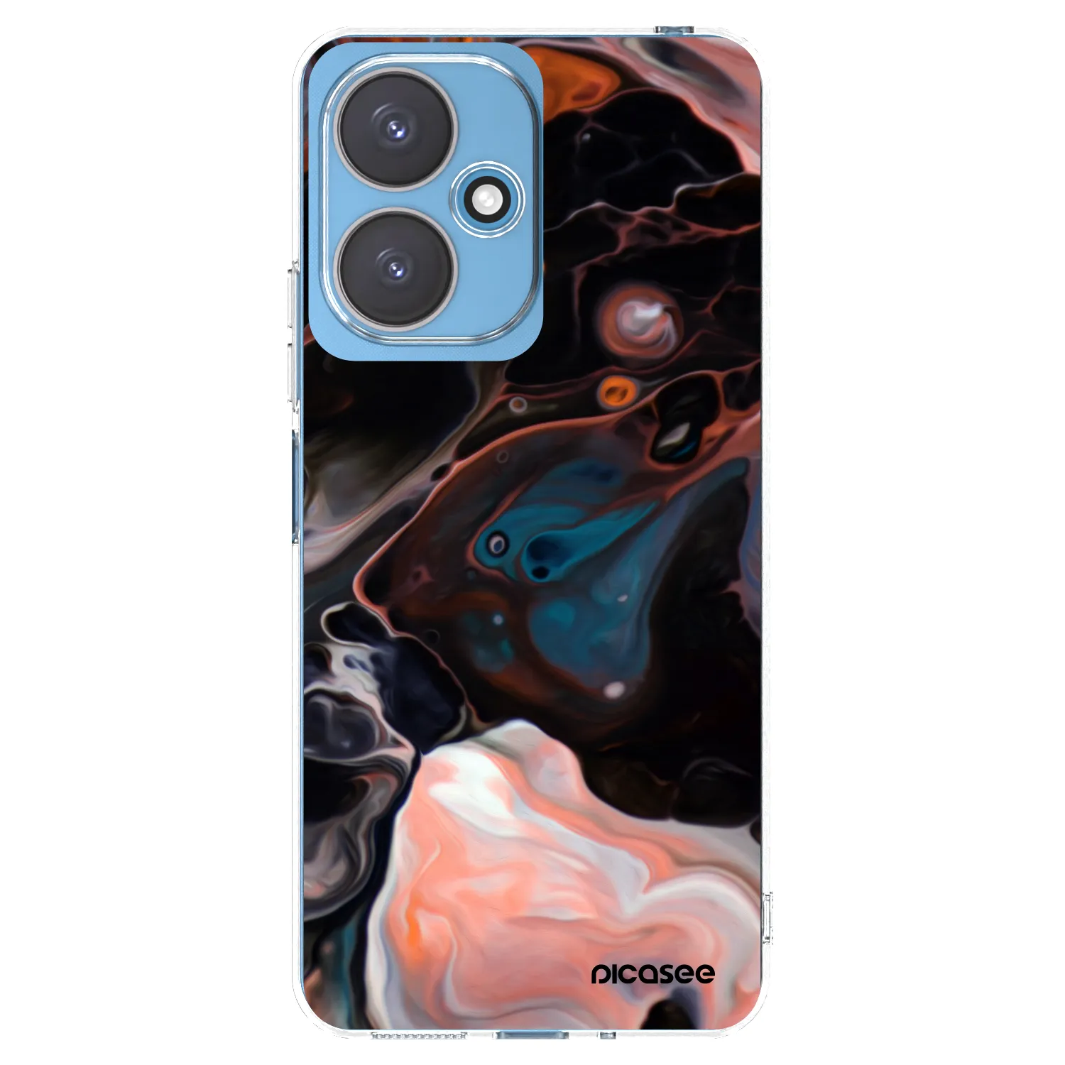 Picasee silikónový prehľadný obal pre Xiaomi Redmi 13C 5G - Cream