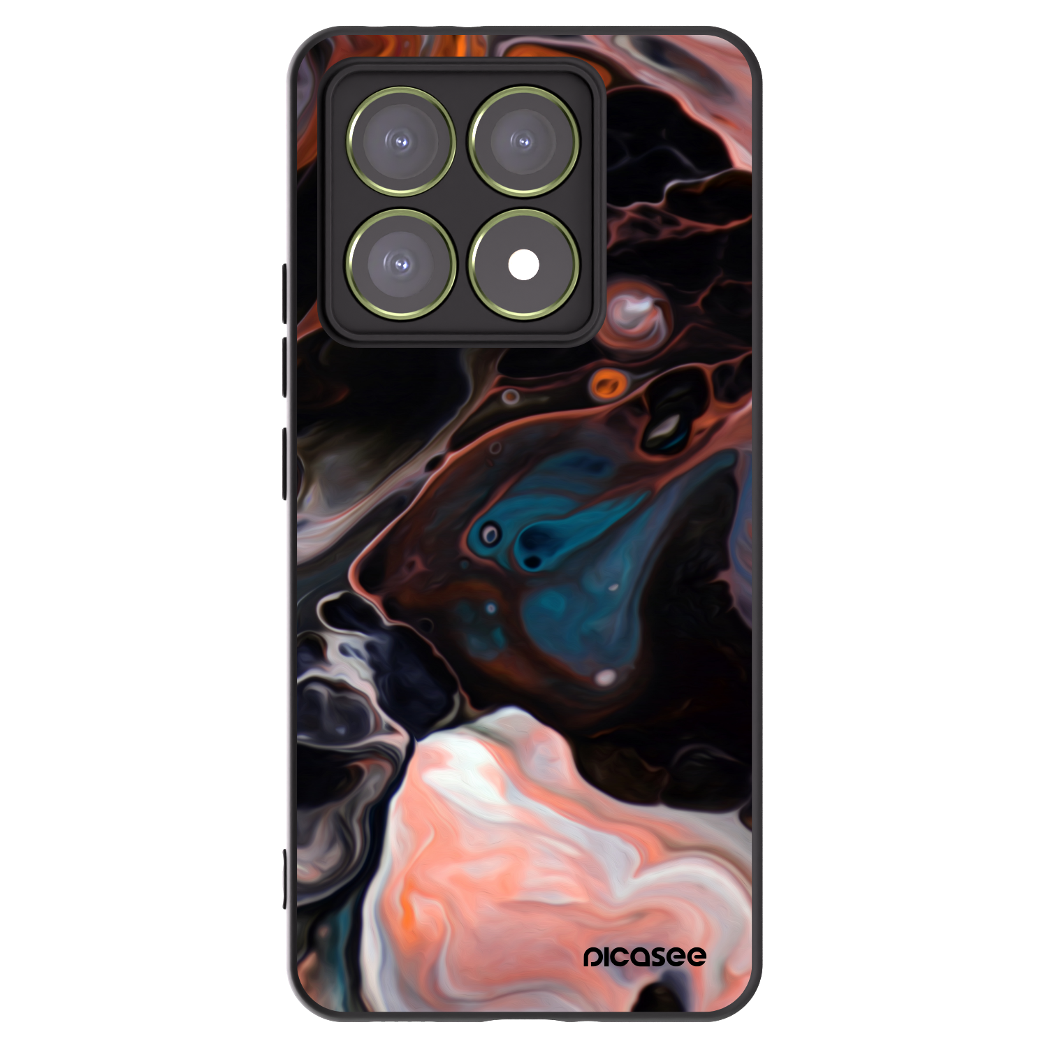 Picasee silikónový čierny obal pre Xiaomi 14T - Cream