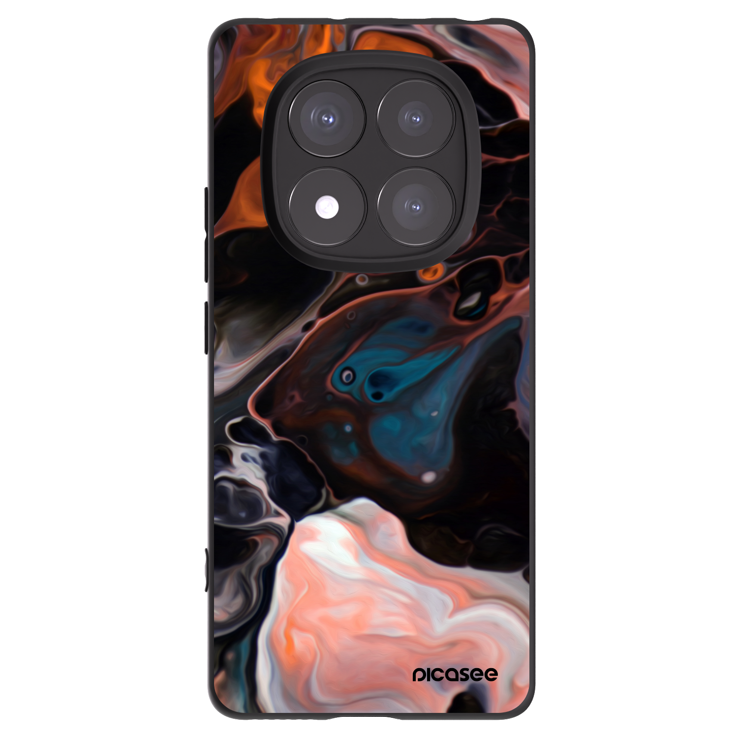 Picasee silikónový čierny obal pre Xiaomi Redmi Note 14 Pro+ 5G - Cream