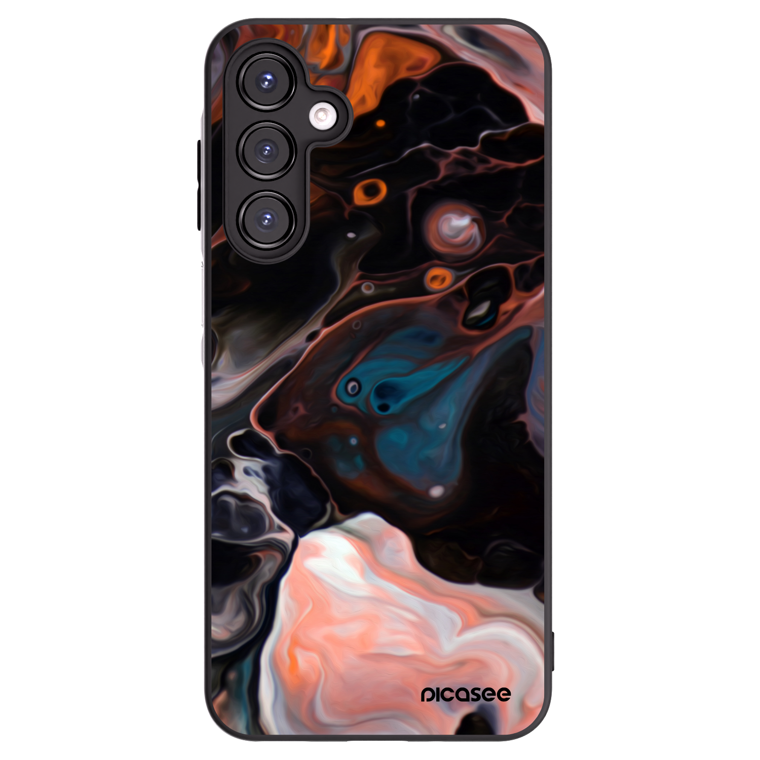 Picasee silikónový čierny obal pre Samsung Galaxy A16 5G - Cream