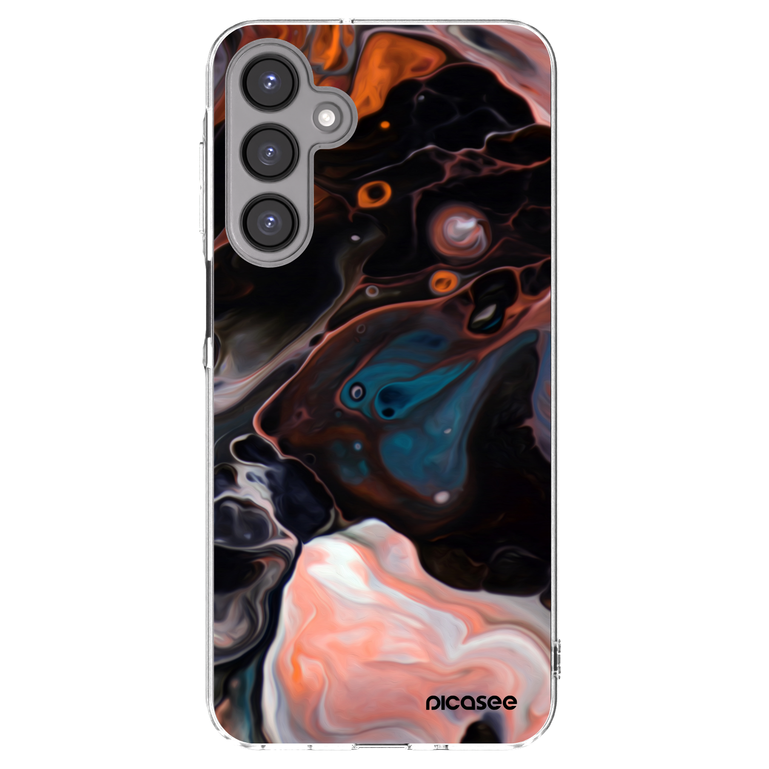 Picasee silikónový prehľadný obal pre Samsung Galaxy A16 5G - Cream