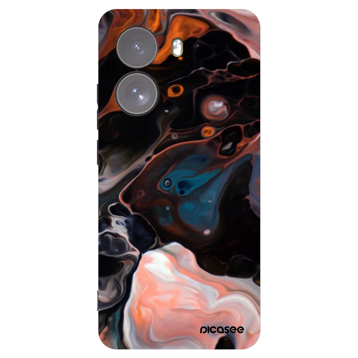Picasee silikónový čierny obal pre Xiaomi Poco X7 - Cream