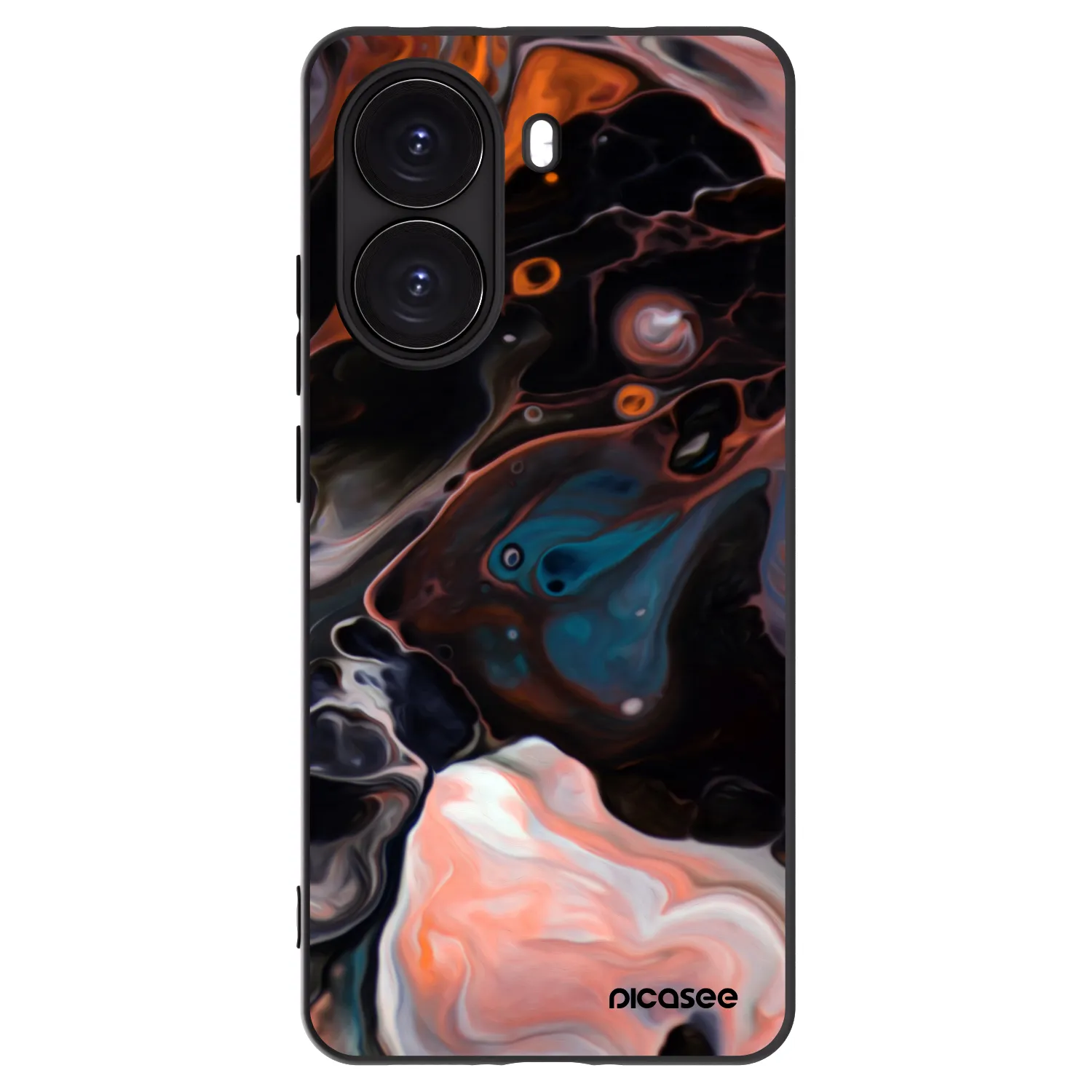 Picasee silikónový čierny obal pre Xiaomi Poco X7 Pro 5G - Cream