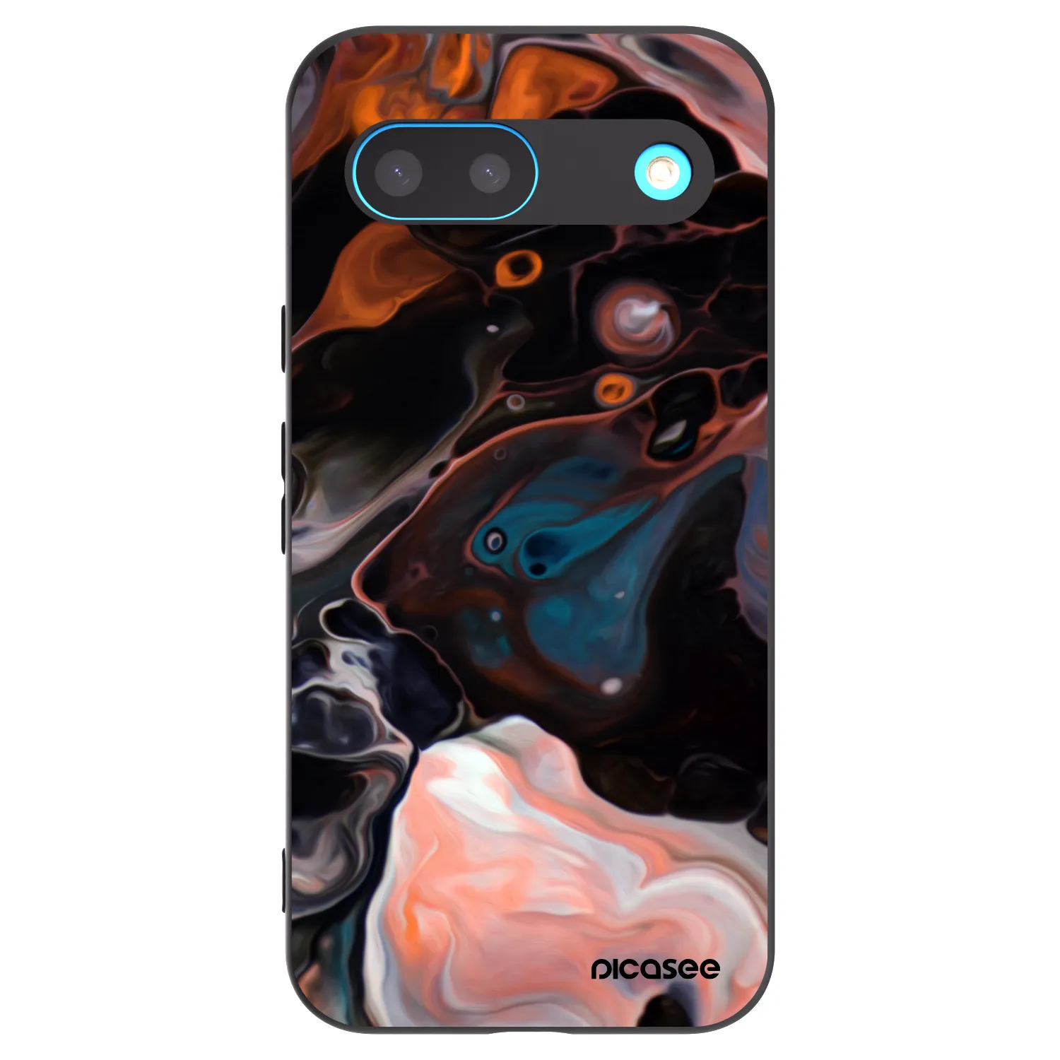 Silikónový čierny obal pre Google Pixel 8 - Cream