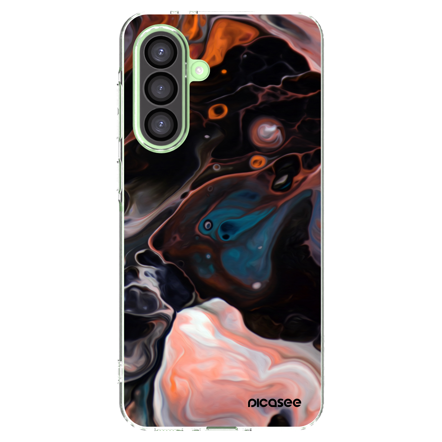 Picasee silikónový prehľadný obal pre Samsung Galaxy A26 5G A266B - Cream