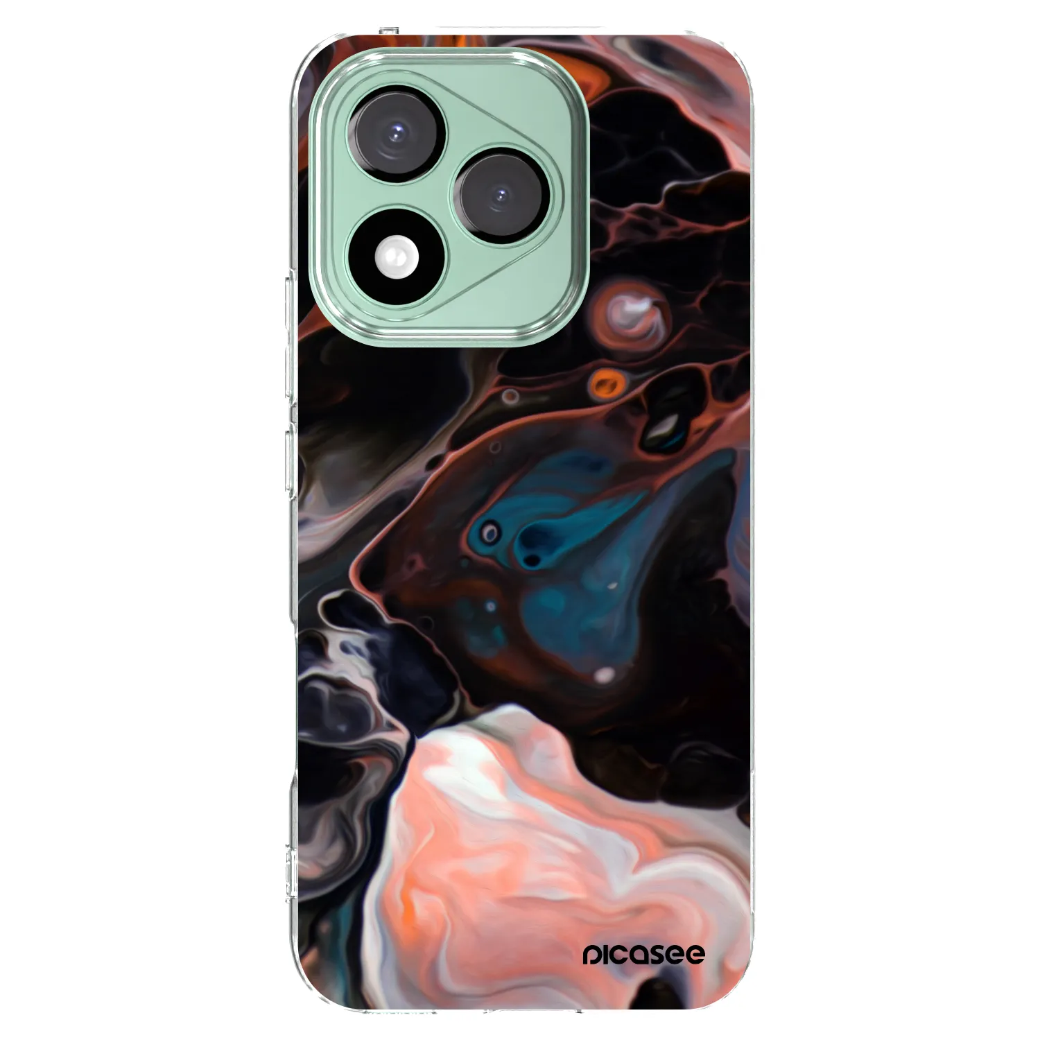 Picasee silikónový prehľadný obal pre Honor 400 Lite 5G - Cream