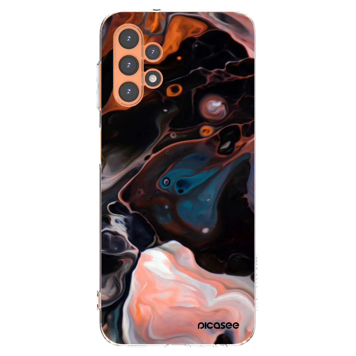 Picasee silikónový prehľadný obal pre Samsung Galaxy A13 5G - Cream