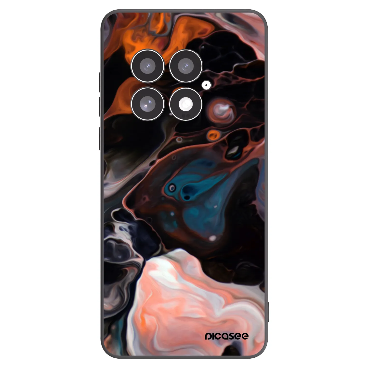 Picasee silikónový čierny obal pre OnePlus 13 5G - Cream