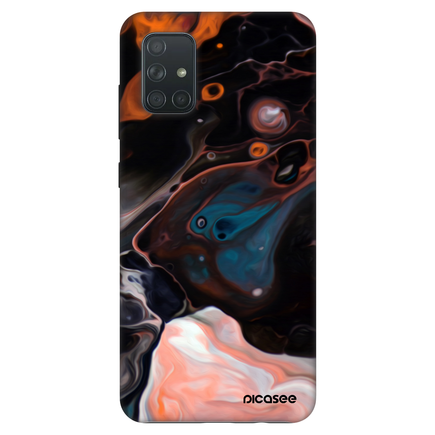 Picasee Fashion Case pre Samsung Galaxy A71 A715F - Cream