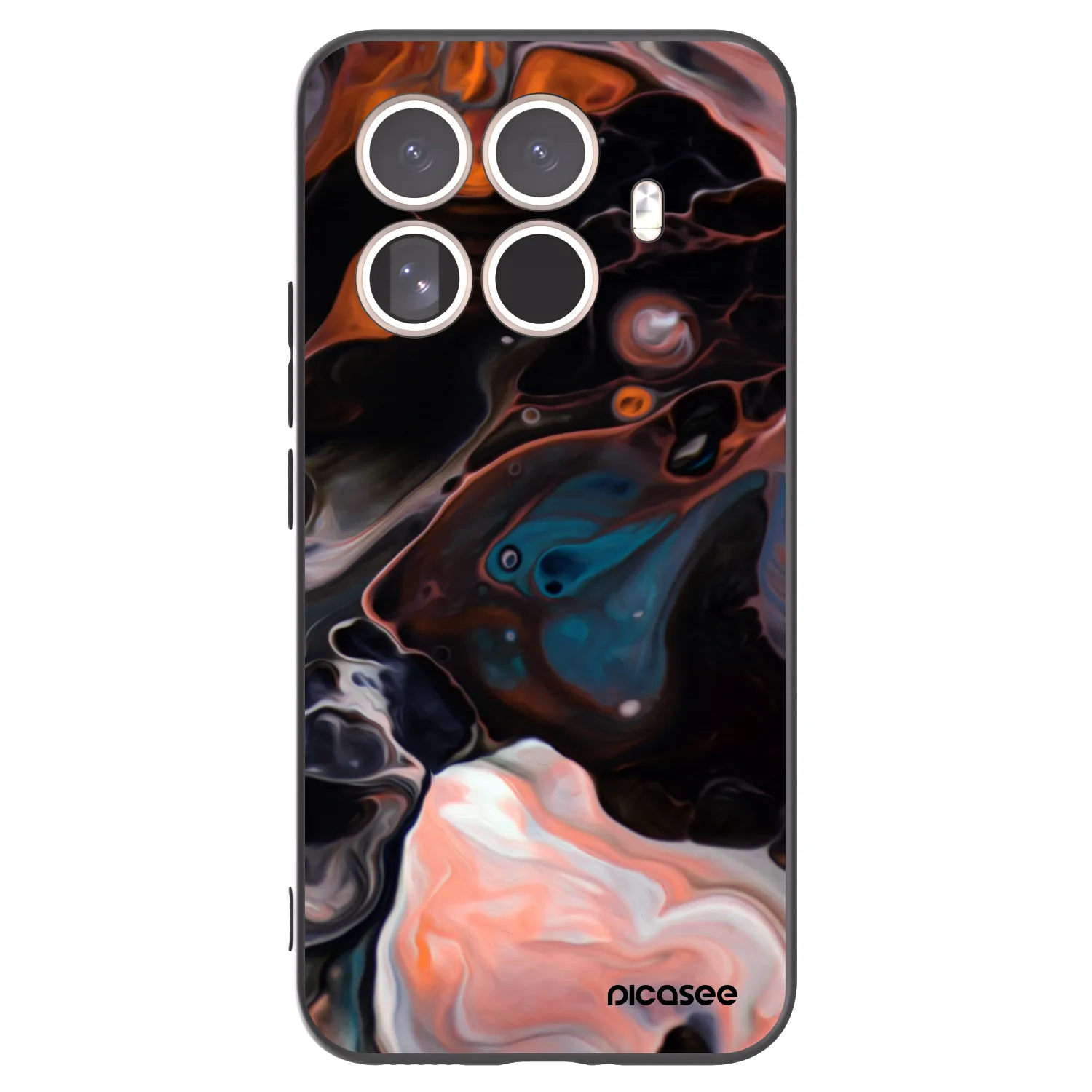 Picasee silikónový čierny obal pre Xiaomi 15T Pro - Cream