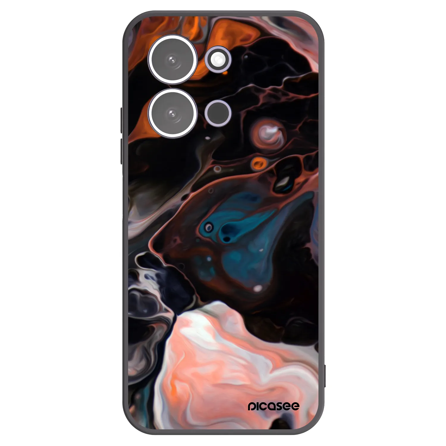 Picasee silikónový čierny obal pre Xiaomi Redmi 15C 5G - Cream