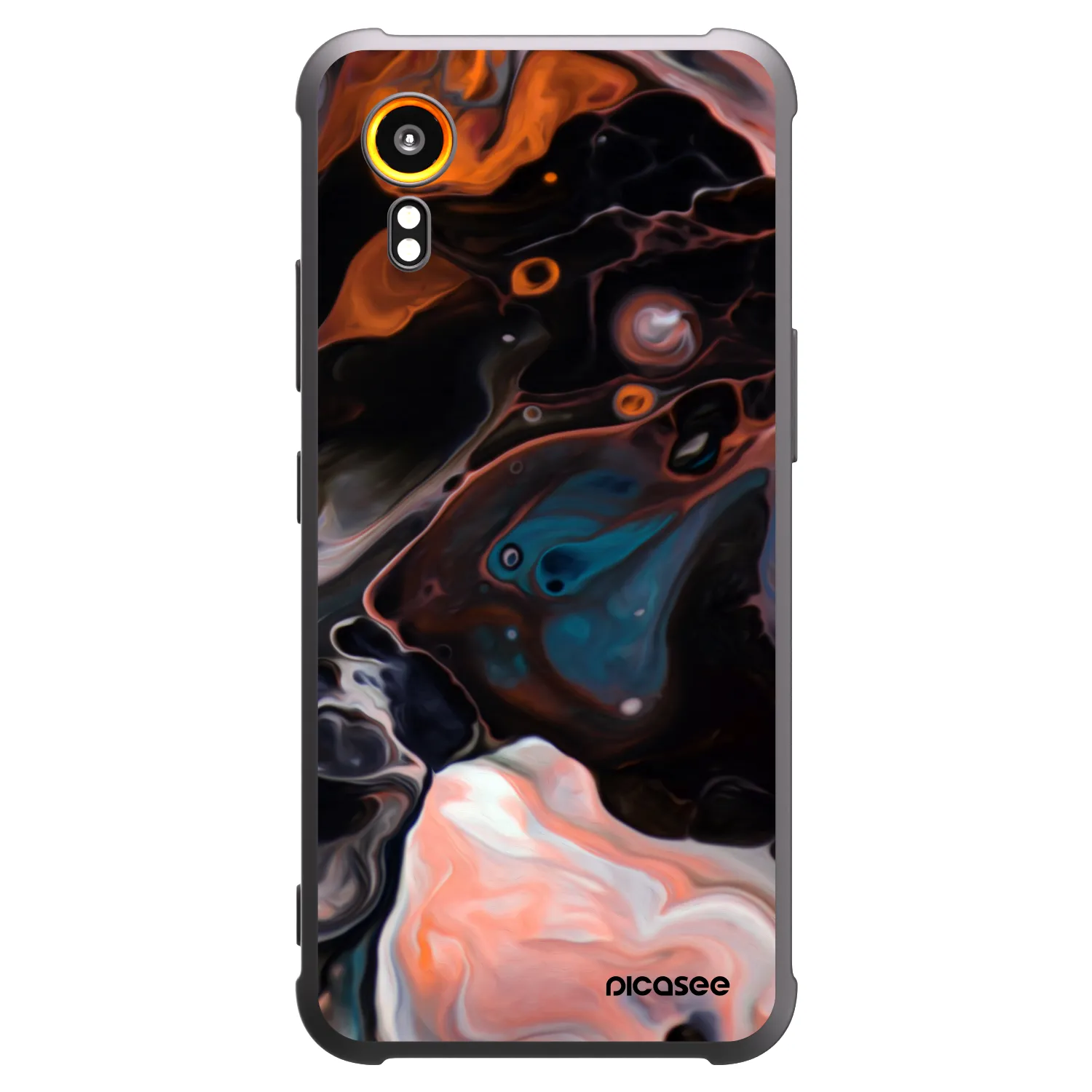 Picasee silikónový čierny obal pre Samsung Galaxy Xcover 7 - Cream