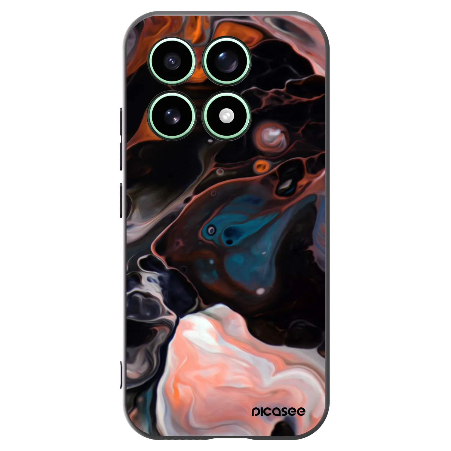 Picasee silikónový čierny obal pre Xiaomi 17 - Cream