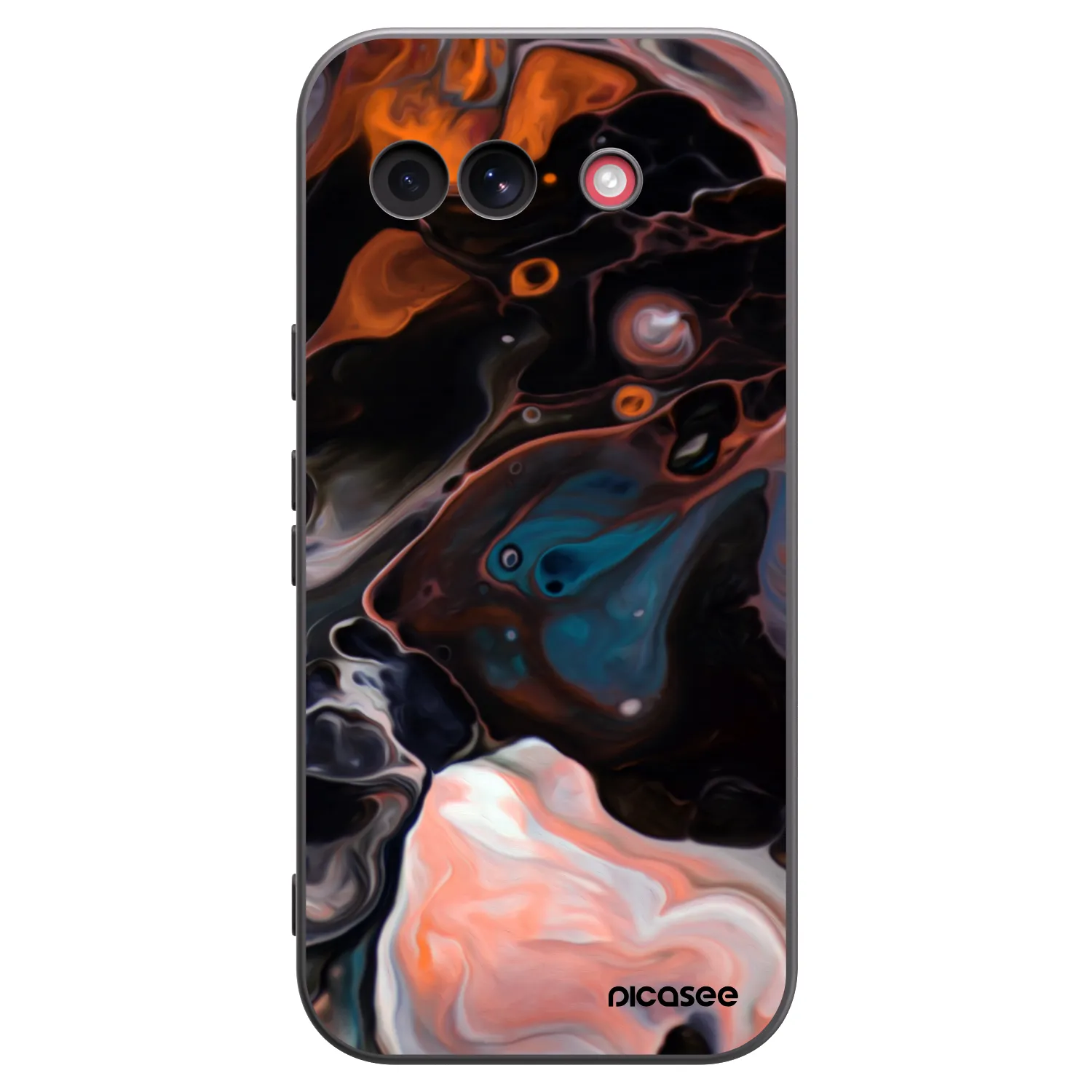 Picasee silikónový čierny obal pre Google Pixel 10a - Cream