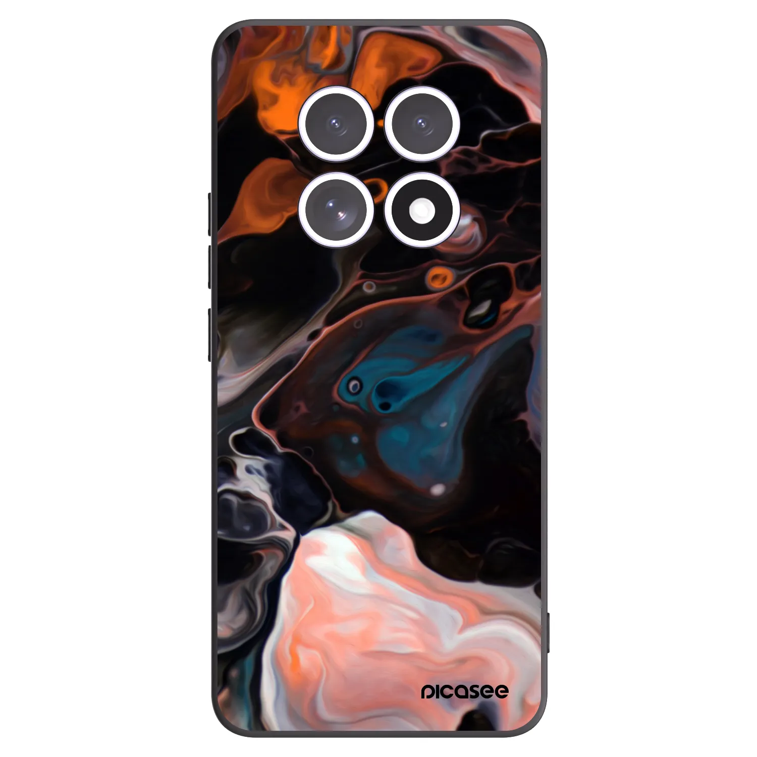 Picasee silikónový čierny obal pre Xiaomi Redmi Note 15 5G - Cream