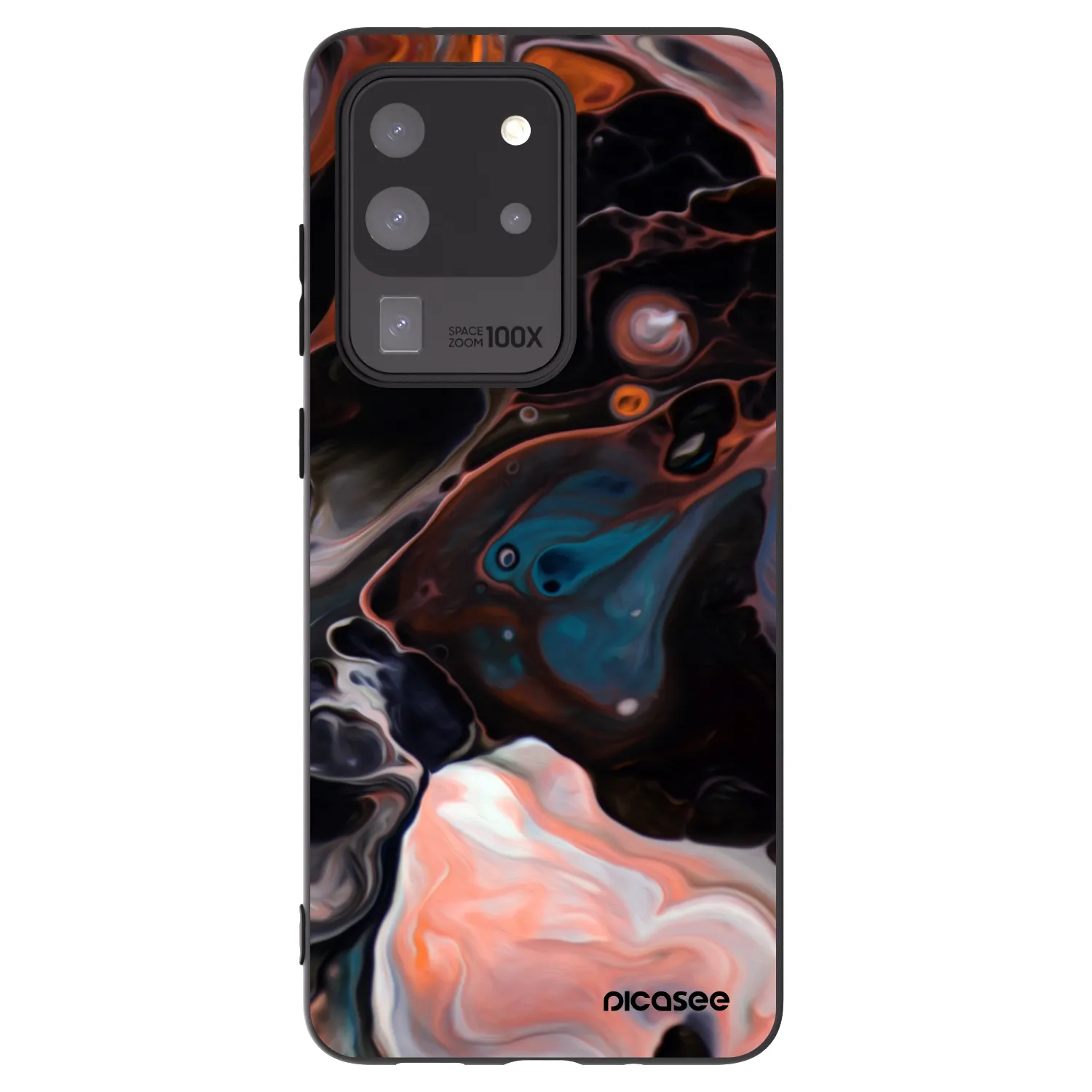 Picasee silikónový čierny obal pre Samsung Galaxy S20 Ultra 5G G988F - Cream