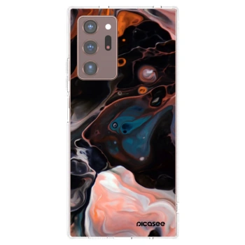 Picasee silikónový prehľadný obal pre Samsung Galaxy Note 20 Ultra - Cream