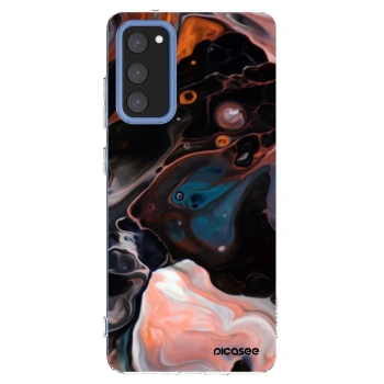 Picasee silikónový prehľadný obal pre Samsung Galaxy S20 FE - Cream