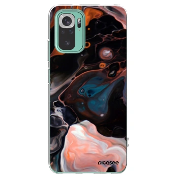 Picasee silikónový prehľadný obal pre Xiaomi Redmi Note 10 Pro - Cream