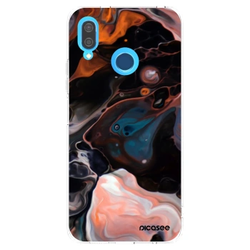 Picasee silikónový prehľadný obal pre Huawei P20 Lite - Cream