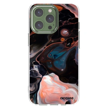 Picasee silikónový prehľadný obal pre Apple iPhone 13 Pro - Cream