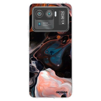 Picasee silikónový prehľadný obal pre Xiaomi Mi 11 Ultra - Cream